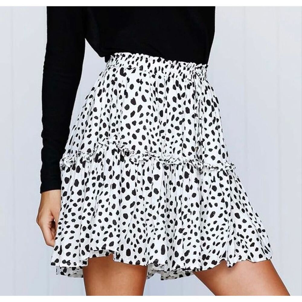 Polka Dot Spotted Skirt